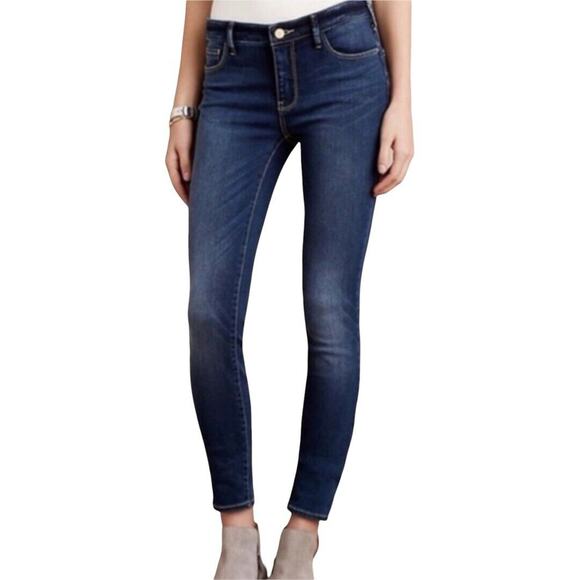 Pilcro and the Letterpress Denim - Anthropolgie Pilcro And The Letterpress Size 27 Serif Queen Bee Skinny Jeans